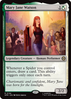 Mary Jane Watson Marvel's Spider-Man NM Creature Rare MAGIC MTG CARD ABUGames - Image 1