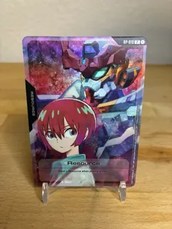 Gundam TCG Resource Card Machu RP-010 FOIL Alt Art English Anime Expo 2025 Promo - Image 1