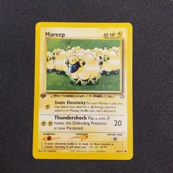 Mareep 65/111 1st Edition Neo Genesis Pokemon Card - Image 1