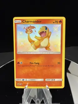 Charmander SV6/SV94 Hidden Fates Shiny Vault Holo Rare Pokemon Card Near Mint - Image 1