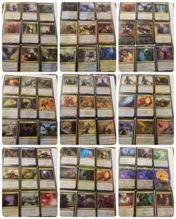 Magic The Gathering Multi-colored Gold Card Lot Mix Rarity Commander - Image 1