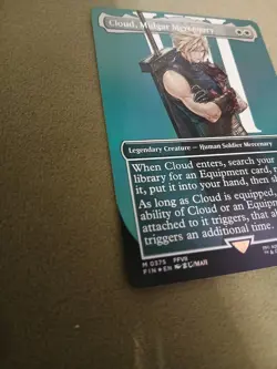 MTG Cloud, Midgar Mercenary 0375 - Mythic Foil Borderless - Final Fantasy - Image 3
