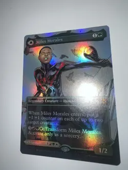 Miles Morales - Ultimate Spider-Man Borderless FOIL 0234 MTG - Image 1