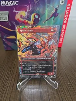 MTG - Spider-Punk (0207) - Borderless Non-foil - Marvel's Spider-Man - Image 1