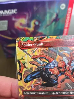 MTG - Spider-Punk (0207) - Borderless Non-foil - Marvel's Spider-Man - Image 3