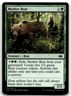 MTG Mother Bear C Modern Horizons 171 LP - Image 1