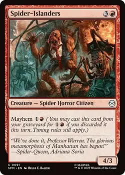 1x Spider-Islanders - Foil MTG Marvel's Spider-Man NM Magic Foil - Image 1