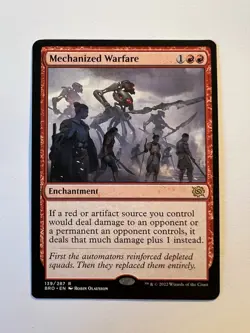 Mechanized Warfare - MTG The Brothers' War - NM - Image 1