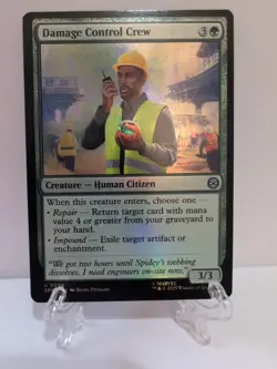 Damage Control Crew Mtg Foil Spider-man - Image 1