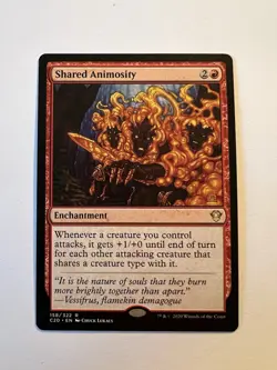 Shared Animosity - MTG Commander 2020 - NM - Image 1