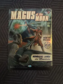 mtg magus of the moon showcase foil edge of eternities - Image 1