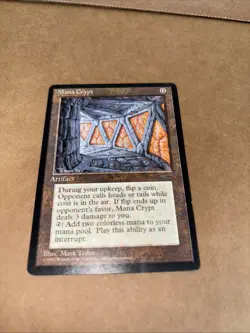 MTG Portuguese Mana Crypt - Book Promo Book Promos Regular Promo - Image 1