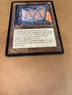 MTG Portuguese Mana Crypt - Book Promo Book Promos Regular Promo - Image 2