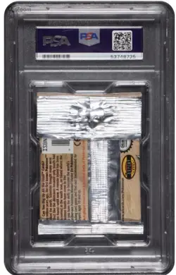 1999 WOTC Pokemon Fossil Foil Pack Long Pack - Zapdos PSA 10 GEM MINT booster - Image 2