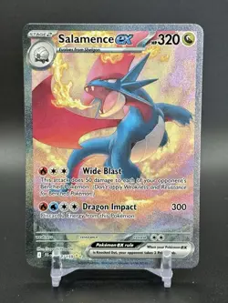Salamence ex 187/159 MINT/NM Journey Together SIR Pokemon TCG - Image 1