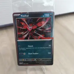 Sealed Yveltal 088/132 Holo Mega Evolution Pokemon Tcg GAMESTOP STAMPED PROMO! - Image 1