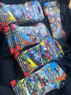 Pokemon Evolutions Mega Evolution Booster Pack Singles LOT OF 22x - Image 1