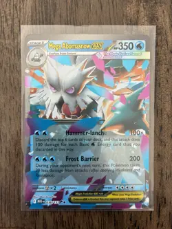 Mega Abomasnow Ex 36/132 Mega Evolution MEG -Near Mint- Pokemon TCG - Image 1