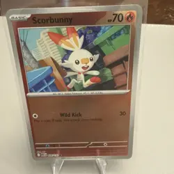 Pokemon TCG - Mega Evolution (MEG EN) Scorbunny - #026/132 - Reverse Holo NM - Image 1