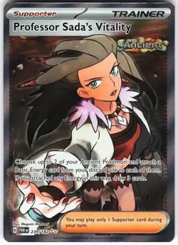 Professor Sada's Vitality - 239/182 Pokemon SV04: Paradox Rift Holo Ultra Rare N - Image 1