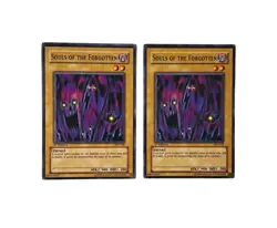 YuGiOh! Pharaoh's ServantSouls of the Forgotten PSV-098 1st Edition X2 UnPlayed - Image 1