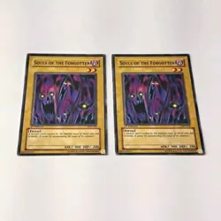 YuGiOh! Pharaoh's ServantSouls of the Forgotten PSV-098 1st Edition X2 UnPlayed - Image 2