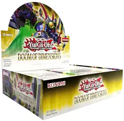YuGiOh Doom of Dimensions Booster Box [24 Packs] - Image 1