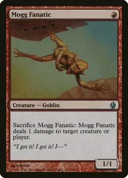 Mogg Fanatic FOIL Premium Deck Series: Fire and Lightning NM CARD ABUGames - Image 1