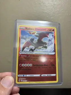 Pokemon TCG Charizard Radiant Rare Card Crown Zenith 020/159 NM Condition - Image 4
