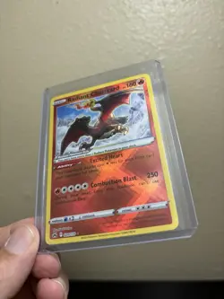 Pokemon TCG Charizard Radiant Rare Card Crown Zenith 020/159 NM Condition - Image 5