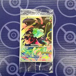 Pokemon Card Bulbasaur 133/132 - Mega Evolution Topper Promo Sealed - Image 1