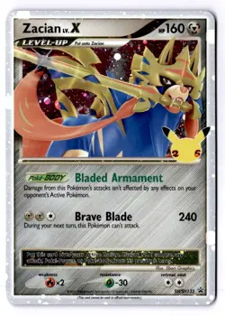 Zacian LV. X - Promo SWSH: Sword & Shield Promo Cards SWSH135 LP - Image 1