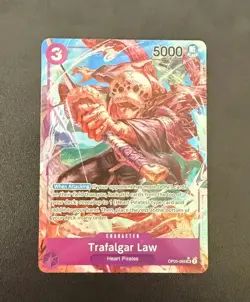 Trafalgar Law SR Alt Art OP05-069 One Piece Card Game: Awakening of the New Era - Image 1