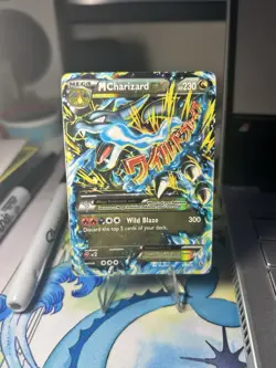 Pokemon Mega M Charizard EX 69/106 Secret Rare 2014 XY Flashfire Card - Image 1