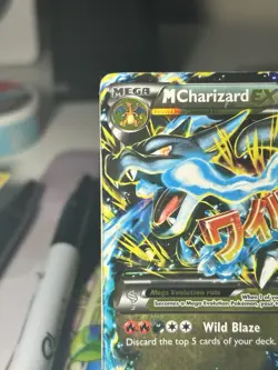 Pokemon Mega M Charizard EX 69/106 Secret Rare 2014 XY Flashfire Card - Image 3