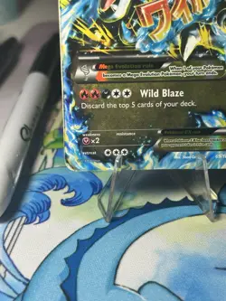 Pokemon Mega M Charizard EX 69/106 Secret Rare 2014 XY Flashfire Card - Image 4