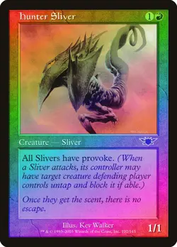 Hunter Sliver FOIL Legions PLD Red Common MAGIC THE GATHERING CARD ABUGames - Image 1