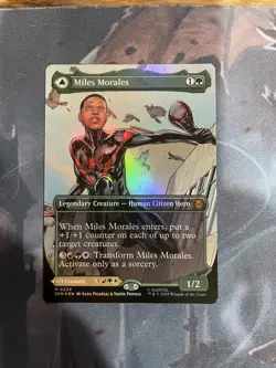 Miles Morales (0234) (Borderless) Marvel's Spider-Man - Foil - Image 1