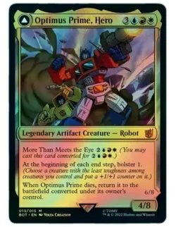 MTG | Optimus Prime, Hero | FOIL | TRANSFORMERS | NM | EN - Image 1