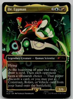 Dr. Eggman M Secret Lair Drop Series 2084 NM - Image 1