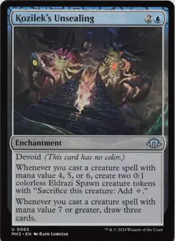 Kozilek's Unsealing U Modern Horizons 3 65 LP-NM - Image 1