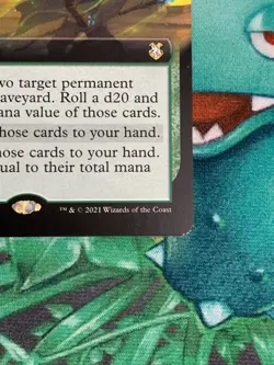 C471 MAGIC FORGOTTEN REALMS COMMANDER SONG OF INSPIRATION #311 EXTEND ART NM MTG - Image 5