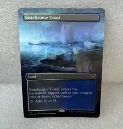 Seachrome Coast (Borderless) Phyrexia: All Will Be One Foil #374-NM - Image 1
