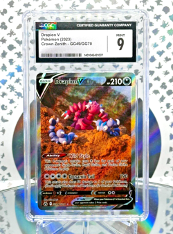 CGC 9 Drapion V GG49/GG70 Crown Zenith Secret Illustration Rare Pokemon Card - Image 1