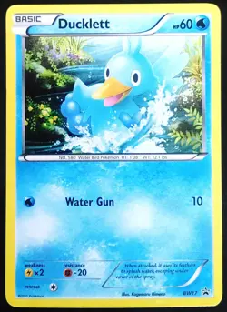 Ducklett - BW17 - Holo Rare Promo - Black & White Promos - Pokemon - MP - Image 1