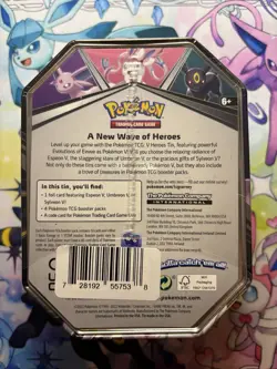 Pokemon TCG: V Heroes Tin - Sylveon V Brand NEW Sealed - Image 2