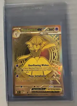 Pokemon Mega Evolutions Mega Gardevoir ex 187/132 MUR English Pack Fresh 🔥 - Image 2