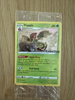 Pokemon Flapple 22/192 Gamestop Exclusive Battle Styles Promo Holo New Sealed - Image 3