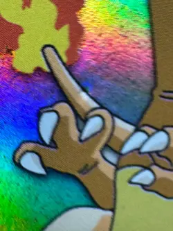 topps Pokemon TV Animation Edition Series 1 Rainbow Foil #06 Charizard #6 - Image 3