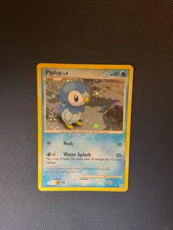 Piplup 93/130 Cosmos HOLO Diamond and Pearl - Pokemon TCG - LP SWIRL - Image 1